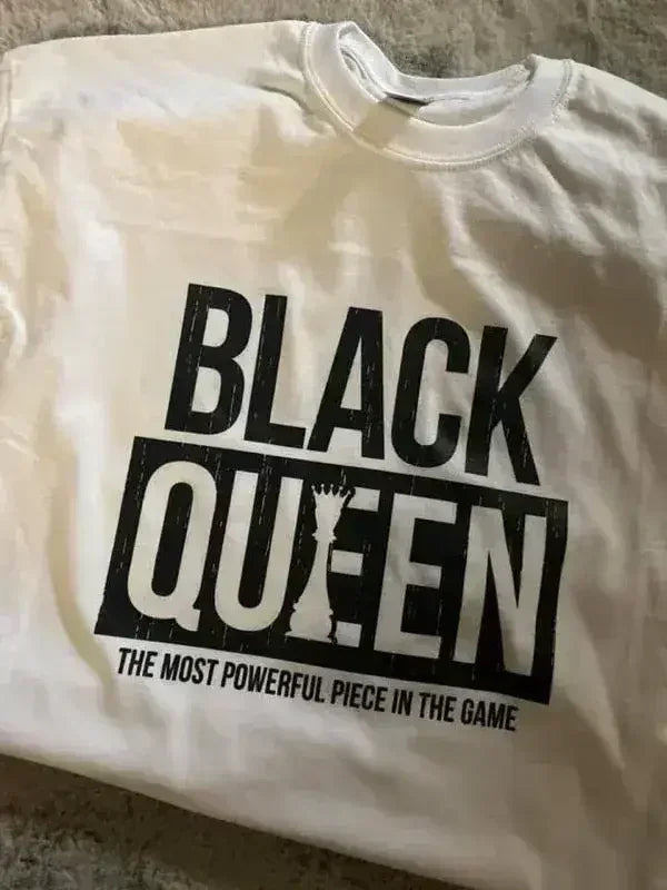 Black Queen T-Shirt | Premium Gildan Unisex Tee, 100% Cotton - SJB-DIAMOND ELITES