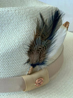 Handwoven Panama Hat - Ecuadorian Fino Straw Fedora - Unisex Luxury