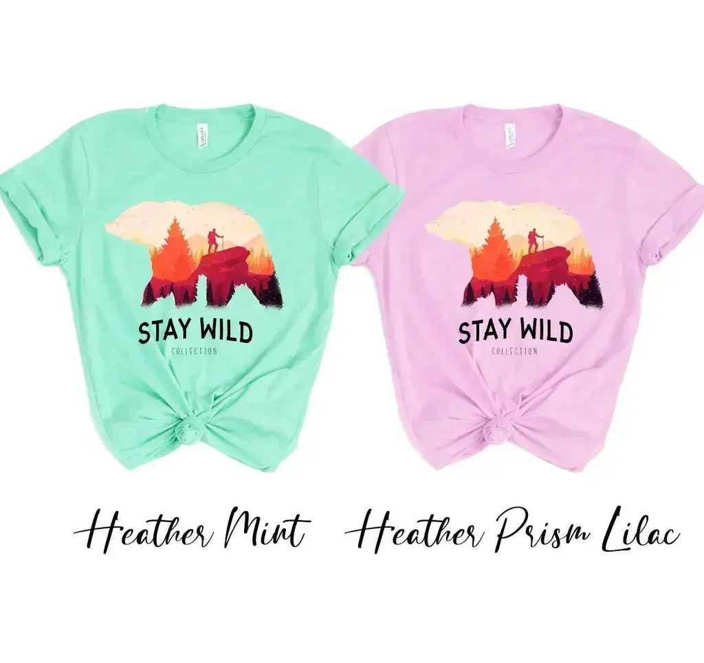 Stay Wild T-shirt - SJB-DIAMOND ELITES