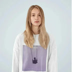 Purple Logo Sweatshirt - Soft Loose Fit Women's Top | Femstylo - SJB-DIAMOND ELITES