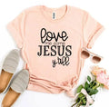 Love Me Some Jesus T-shirt - SJB-DIAMOND ELITES