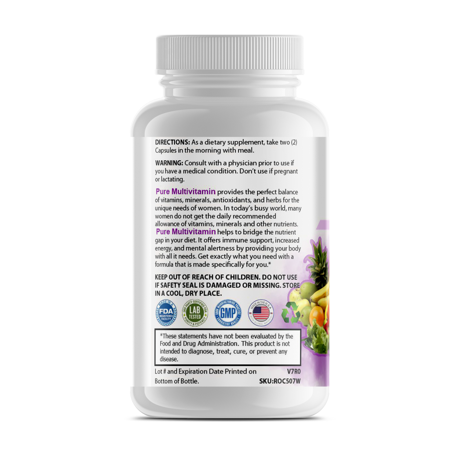 Pure Multi-Vitamins Women's