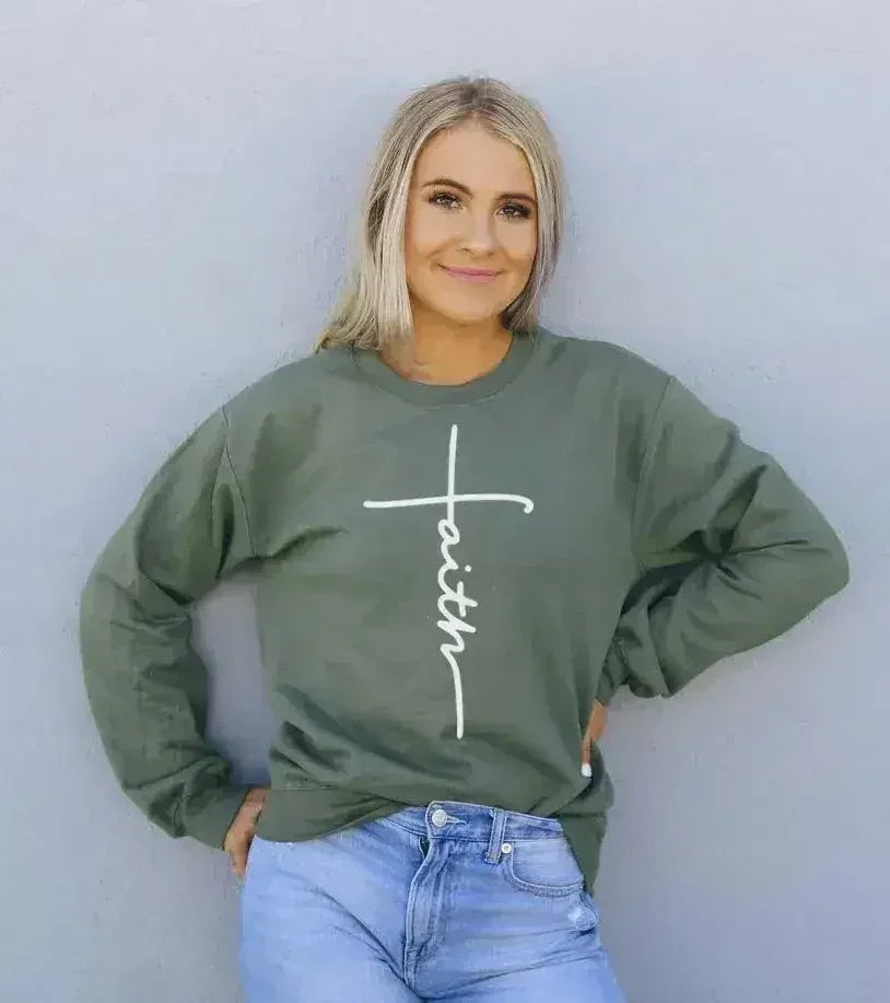 Faith Sweatshirt - SJB-DIAMOND ELITES