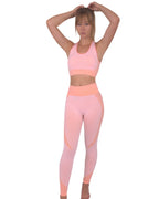 Trois Seamless Sports Bra - Pink - SJB-DIAMOND ELITES