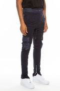 Heathered Cotton Blend Joggers - SJB-DIAMOND ELITES
