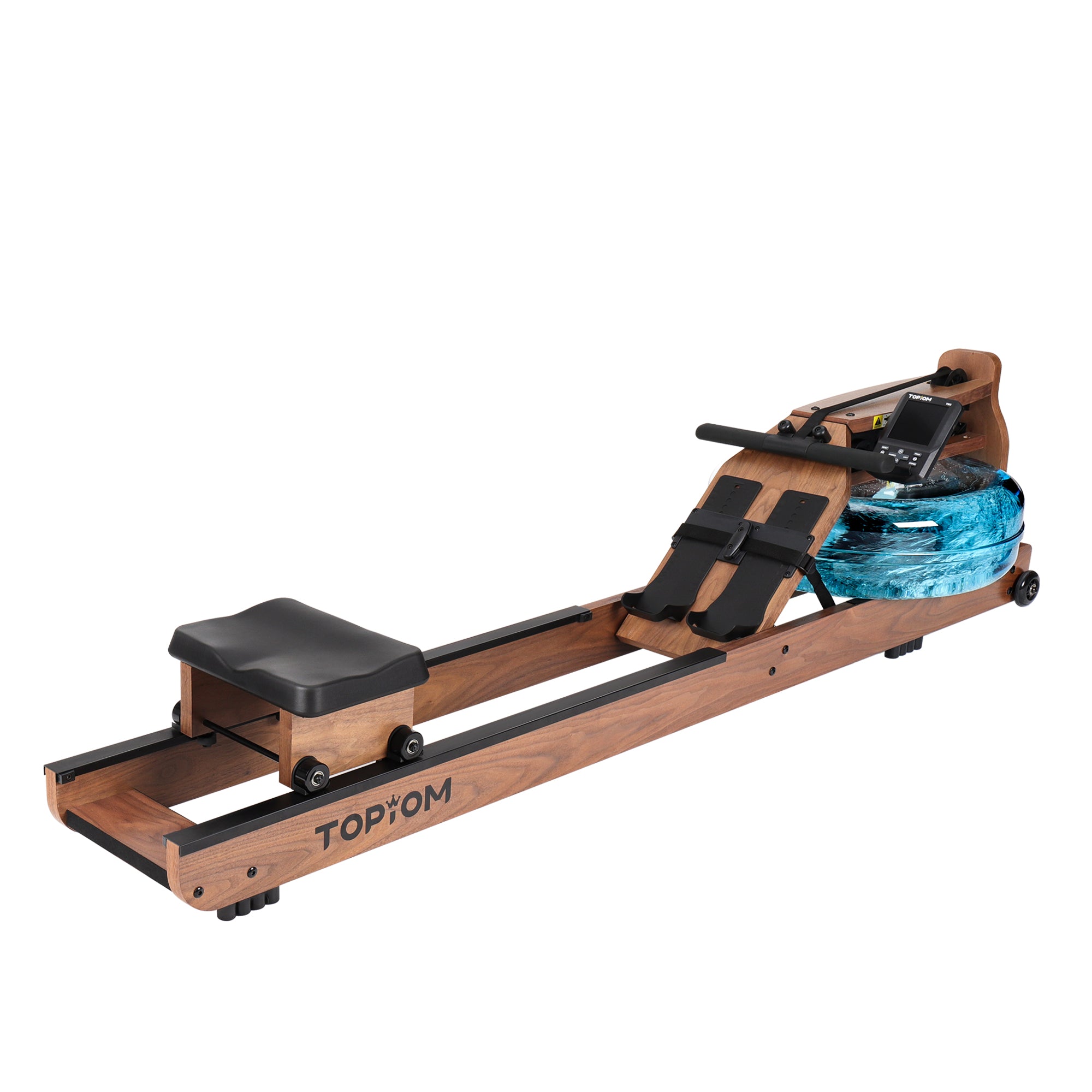 Topiom Rowing Machine for Home Use | Solid Wood | TM3 Monitor - SJB-DIAMOND ELITES