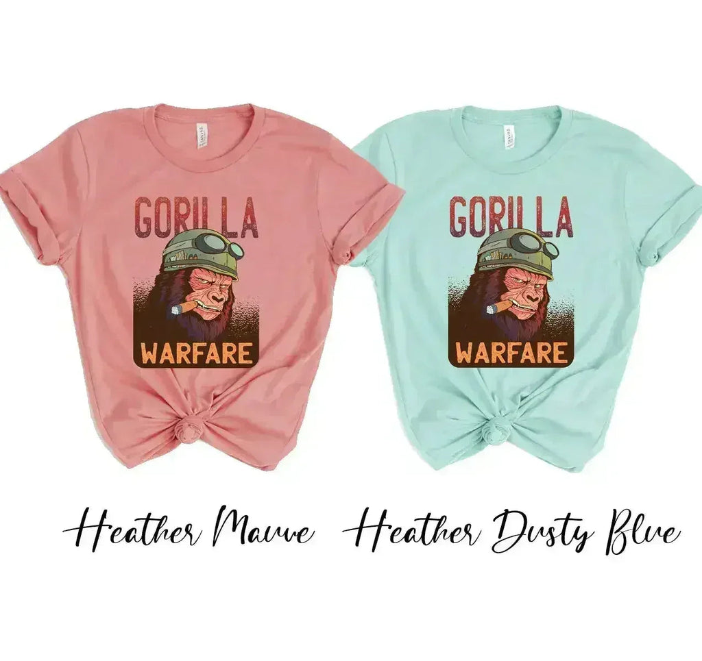 Gorilla Warfare T-shirt - SJB-DIAMOND ELITES