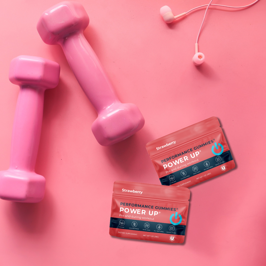 Strawberry Surge: Endurance & Focus Gummies 12-Pack THRIXINE