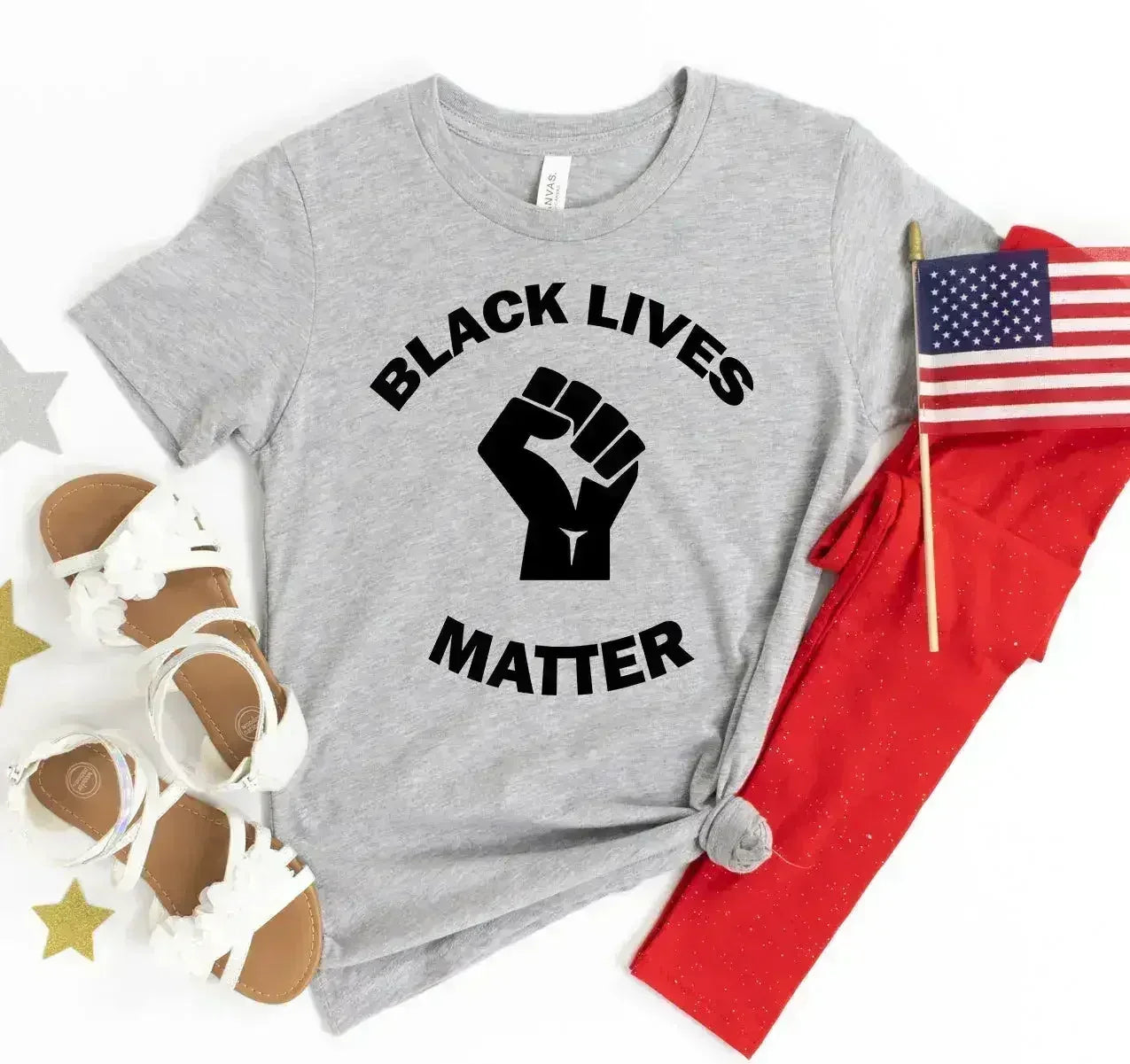 Black Lives Matter Unity Sign T-shirt | Premium Quality, Bella Canvas - SJB-DIAMOND ELITES