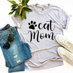 Cat Mom T-shirt - SJB-DIAMOND ELITES