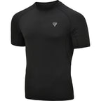 RDX T15 Short Sleeve Black Rash Guard - SJB-DIAMOND ELITES