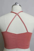 Plus Size Ruched Bralette