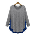 Women's Flowy Pleated Back Top - Chiffon & Cotton Blend | Femstylo - SJB-DIAMOND ELITES