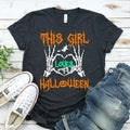 This Girls Loves Halloween T-shirt Femstylo