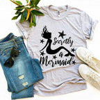 Secretly a Mermaid T-shirt - SJB-DIAMOND ELITES