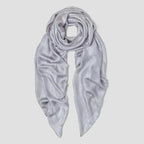 Linen Silk Scarf with Textured Finish