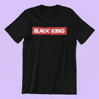 Black King T-Shirt | Premium Gildan Tee, 100% Cotton - SJB-DIAMOND ELITES