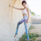 Peacock Yoga Pants - SJB-DIAMOND ELITES