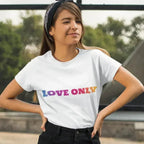 Love Only Colorful Short Sleeve Tee - SJB-DIAMOND ELITES