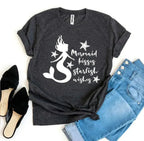 Mermaid Kisses Starfish Wishes T-shirt - SJB-DIAMOND ELITES