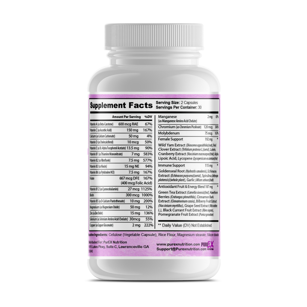 Pure Multi-Vitamins Women's