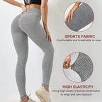Leggings Women Butt Lifting Workout Sports High Waist Yoga Pants - SJB-DIAMOND ELITES
