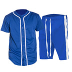 Bleed Blue Jersey and Short Set - SJB-DIAMOND ELITES