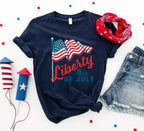 Liberty 4th of July T-shirt - SJB-DIAMOND ELITES