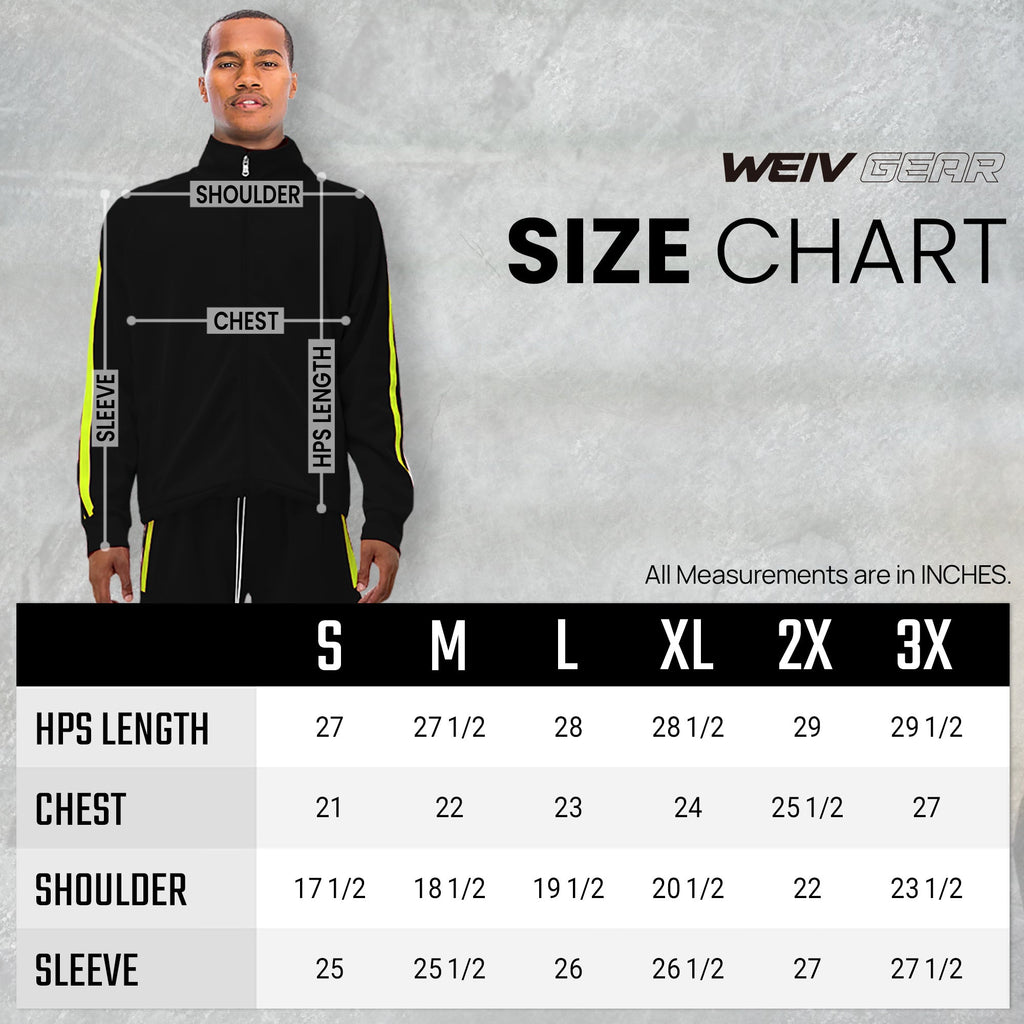 Two Stripe Zip Up Track Jacket - SJB-DIAMOND ELITES