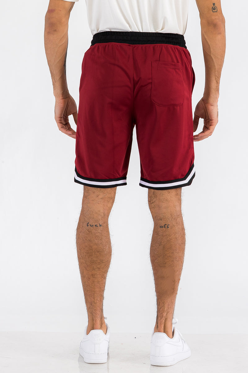 Mens Striped Basketball Active Jordan Shorts - SJB-DIAMOND ELITES