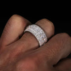LuxeJewels™ - S925 Sterling Silver Mosonite Ring