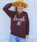Drunk AF Sweatshirt - SJB-DIAMOND ELITES