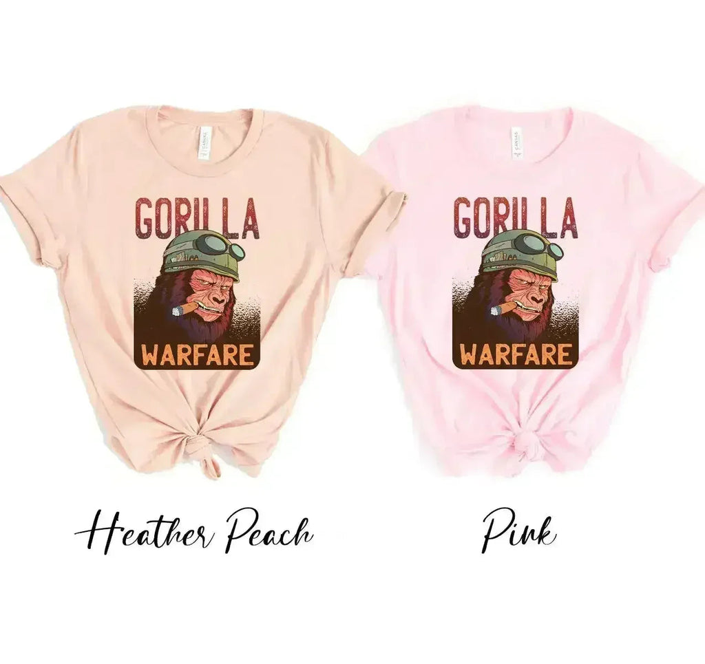 Gorilla Warfare T-shirt - SJB-DIAMOND ELITES