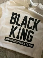 Black King Shirt | Premium Gildan Tee, 100% Cotton - SJB-DIAMOND ELITES