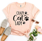 Crazy Cat Lady T-shirt Femstylo