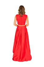 Formal Train Skirt & Lace Top Combo