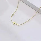 Faith based cross necklace