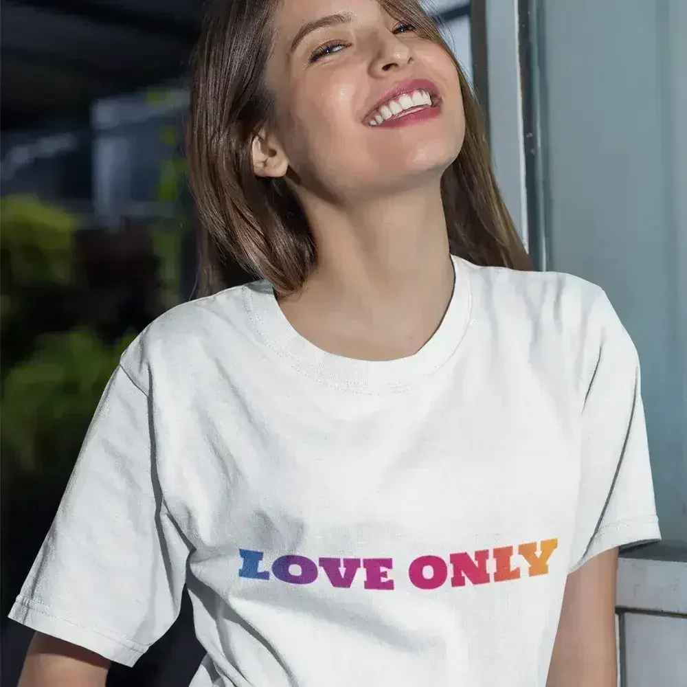 Love Only Colorful Short Sleeve Tee - SJB-DIAMOND ELITES