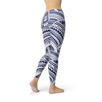 Polynesian Maori Tattoo Leggings - SJB-DIAMOND ELITES