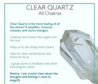 Rainbow Moonstone & Crystal Quartz Stretch Bracelet! Genuine Crystals!