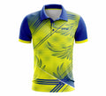 Cricket Half sleeve Yellow Printed jersey T-shirt for Men - SJB-DIAMOND ELITES