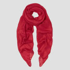 Linen Silk Scarf with Textured Finish