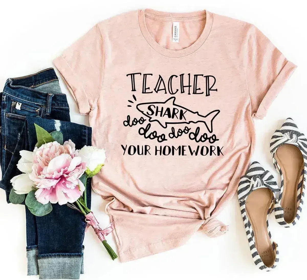 Teacher Shark Doo Doo Your Homework Shirt Femstylo