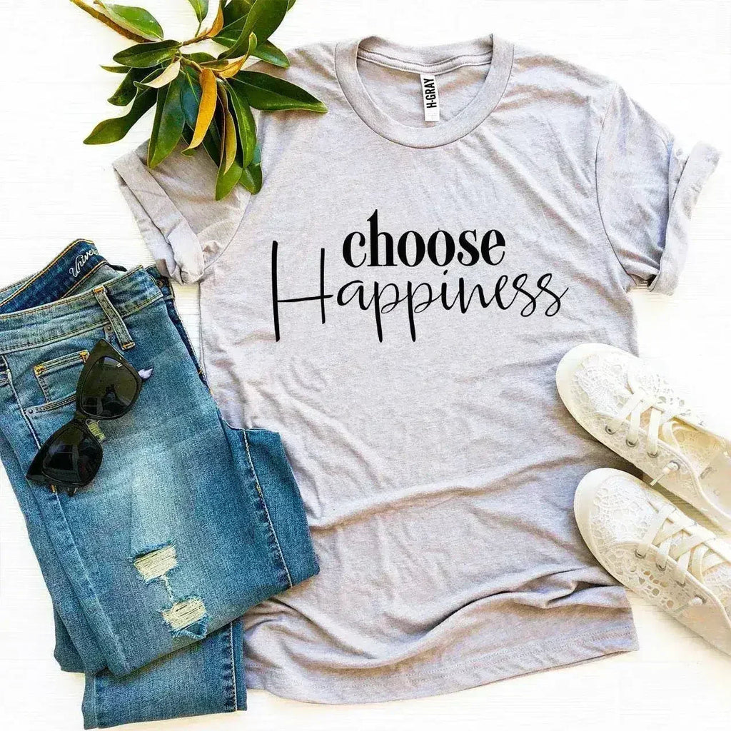 Choose Happiness T-shirt - SJB-DIAMOND ELITES