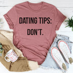 Dating Tips Tee Peachy Sunday