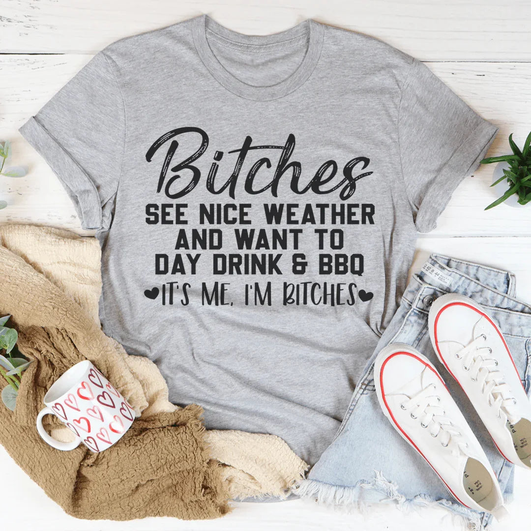Day Drink & BBQ Tee Peachy Sunday