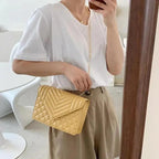Dazzling Bags For Women Chain Crossbody Bags In Pu Leather Female Fashionable Shoulder Bag Ladies Handbags Stevvex
