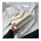 Dazzling Bags For Women Chain Crossbody Bags In Pu Leather Female Fashionable Shoulder Bag Ladies Handbags Stevvex