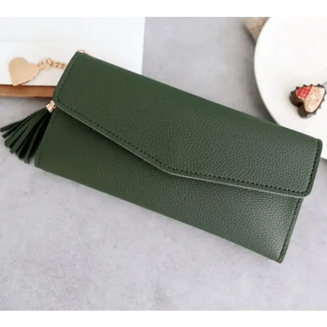 Dazzling Wallets For Phone, Clutch Bag, Purses, Long Wallets For Girl And Ladies Cute Money Coin Pocket And Card Holder Tassel Wallets Stevvex