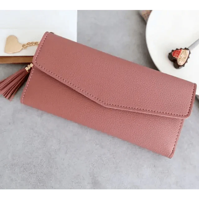 Dazzling Wallets For Phone, Clutch Bag, Purses, Long Wallets For Girl And Ladies Cute Money Coin Pocket And Card Holder Tassel Wallets Stevvex